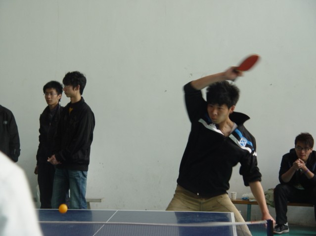 计算机系举办乒乓球比赛